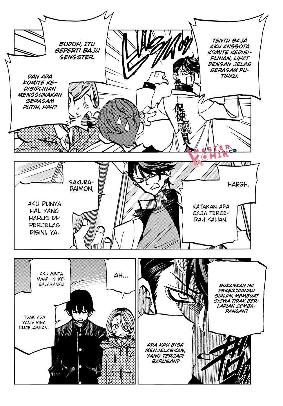 The Story Between a Dumb Prefect and a High School Girl with an Inappropriate Skirt Length chapter 4